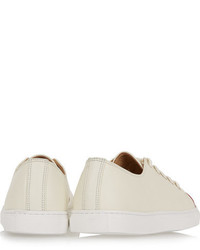 Baskets en cuir blanches Charlotte Olympia