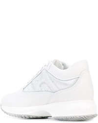 Baskets en cuir blanches Hogan