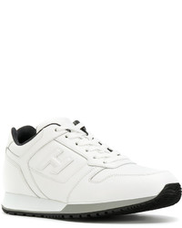 Baskets en cuir blanches Hogan