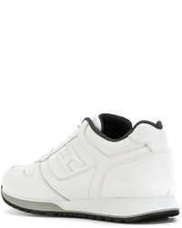 Baskets en cuir blanches Hogan