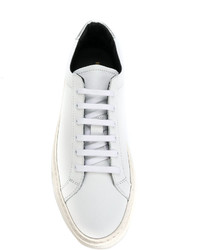 Baskets en cuir blanches Common Projects