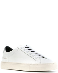 Baskets en cuir blanches Common Projects