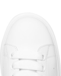 Baskets en cuir blanches Alexander McQueen