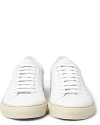 Baskets en cuir blanches Givenchy