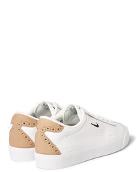 Baskets en cuir blanches Nike