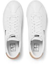 Baskets en cuir blanches Nike