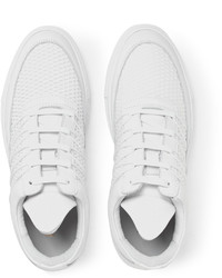 Baskets en cuir blanches Filling Pieces