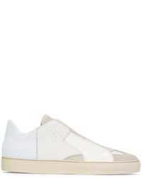 Baskets en cuir blanches MM6 MAISON MARGIELA