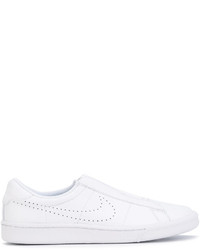 Baskets en cuir blanches Nike