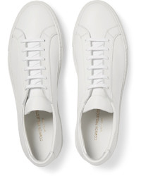 Baskets en cuir blanches Common Projects