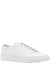 Baskets en cuir blanches Common Projects