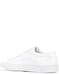 Baskets en cuir blanches Common Projects