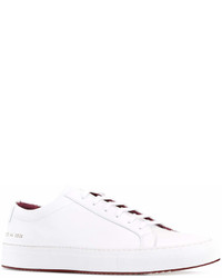 Baskets en cuir blanches Common Projects