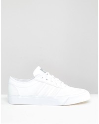 Baskets en cuir blanches adidas