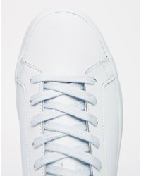 Baskets en cuir blanches adidas