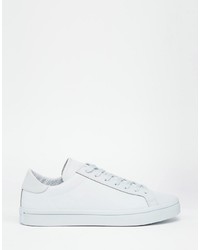 Baskets en cuir blanches adidas