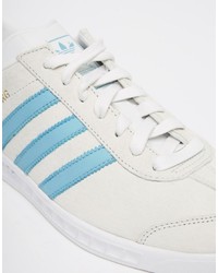 Baskets en cuir blanches adidas