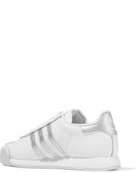 Baskets en cuir blanches adidas