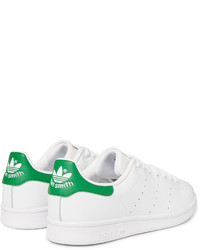 Baskets en cuir blanches adidas