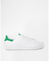 Baskets en cuir blanches adidas