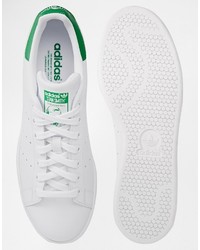 Baskets en cuir blanches adidas