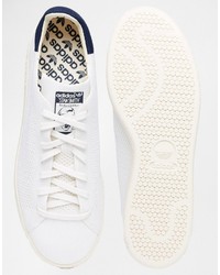 Baskets en cuir blanches adidas