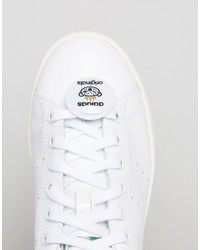 Baskets en cuir blanches adidas