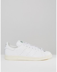 Baskets en cuir blanches adidas