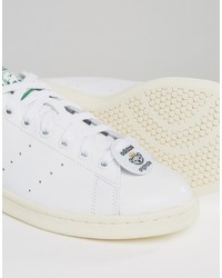 Baskets en cuir blanches adidas