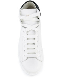 Baskets en cuir blanches Alexander McQueen