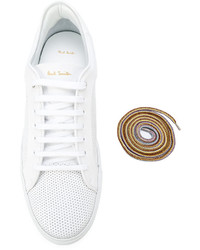 Baskets en cuir blanches Paul Smith