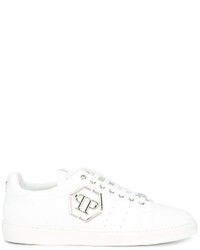 Baskets en cuir blanches Philipp Plein