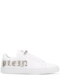 Baskets en cuir blanches Philipp Plein