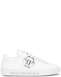 Baskets en cuir blanches Philipp Plein