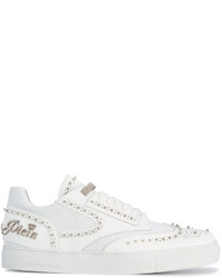 Baskets en cuir blanches Philipp Plein