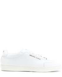 Baskets en cuir blanches Philipp Plein