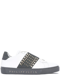 Baskets en cuir blanches Philipp Plein