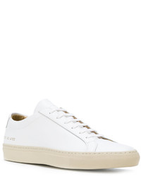 Baskets en cuir blanches Common Projects