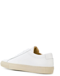 Baskets en cuir blanches Common Projects