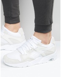 Baskets en cuir blanches Puma