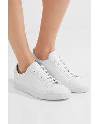 Baskets en cuir blanches Common Projects