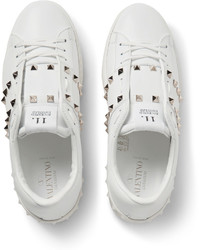 Baskets en cuir blanches Valentino