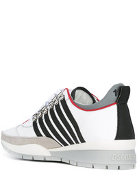 Baskets en cuir blanches DSQUARED2