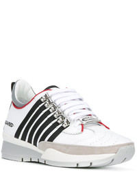 Baskets en cuir blanches DSQUARED2