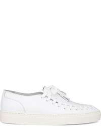 Baskets en cuir blanches Swear