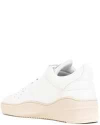 Baskets en cuir blanches Filling Pieces