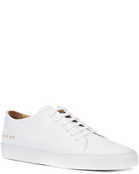 Baskets en cuir blanches Common Projects