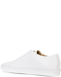 Baskets en cuir blanches Common Projects