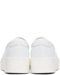 Baskets en cuir blanches Kenzo