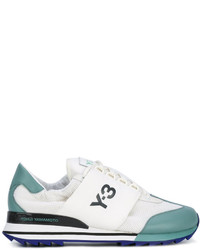 Baskets en cuir blanches Y-3